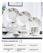 Ceramic Bowls And Saucers Set Bone China Bowls And Plates