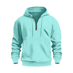 Men's Casual Sports Half-Zip Hoodie