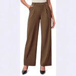 Womens High-Waisted Stretchy Work Business Casual Pants