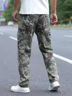 Stretchy Loose Straight Pants