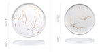 Nordic Style Marble Plate Household Ceramic Dish