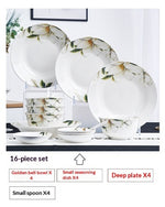 Ceramic Bowls And Saucers Set Bone China Bowls And Plates