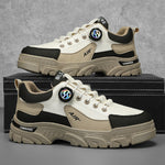 Outdoor Breathable Low-top Abrasion-resistant Work Shoes With Rotating Buckles