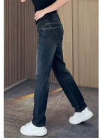 Shanxi Stretchy Slim Straight Pants