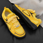Men's 2026 Summer Trendy German Trainer Sneakers, Breathable Mesh Thick Sole Anti-slip Casual Student Footwear