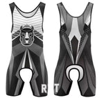 Sports Weightlifting Suit Muscle Bodysuit Wrestling Fitness Compression Wear