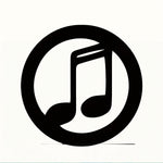 Black Music Notes Wooden Wall Home Decor
