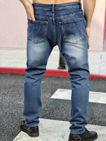 Shanxi Stretchy Slim Straight Pants