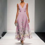 Evening Gown Elegant V-neck Cross-border Dress