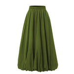 Womens Loose Bloom-Shape Skirt