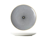 8-inch Nordic Style Geometric Series Ceramic Breakfast Plate Western Steak Flat Dish Plate Fruit Plate Decoration Hanging Plate