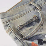 Shanxi Stretchy Slim Straight Pants