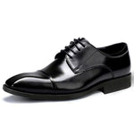 Classic Casual 3D Squaretoe Leather Shoes For Me
