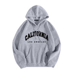 Hoodie With Letter Print Sweater
