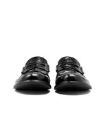 Leather Slip-on Loafers Genuine Leather Pleated Casual Shoes