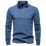 AutumnWinter New Arrival Stand Collar Half-Zip Thermal Base-Layer Sweater For Men