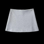 Anti-exposure Short Skirt With A High Waist