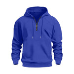 Men's Casual Sports Half-Zip Hoodie