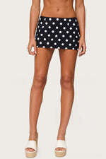 New Autumn Polka-Dot Midi Skirt