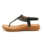 Retro Ethnic Feng Shui Inpired Resort Roman Sandals