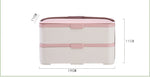 Eco-friendly bamboo 3-layer lunch box microwave safe bento