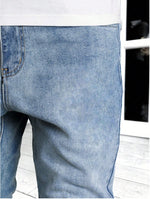 Shanxi Stretchy Slim Straight Pants