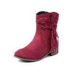 Tassel Women's Casual Ankle Boots