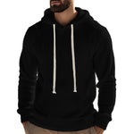 Mens Fleece Long-Sleeve Pullover Hoodie