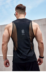Mens Sports-Print Tank Top