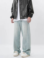 American Retro Denim Trousers For Men