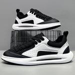 2026 New Summer Men's Mesh Breathable Skate Shoes, Thick Sole Trendy Casual Sports Mesh Sneakers For Young Men & Travel