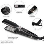 Fasion Cheveux Volumisant Fer fer plat fer à lisser Numérique fer plat avec écran lcd Cheveux Styling Outils