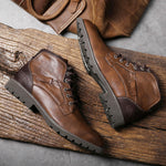 Martin Boots Men's Boots Plus Size Zipper Ankle Boots