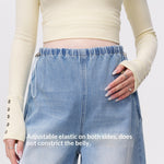 Short-stature Wide-leg Pants Maternity American-style Bootcut Pants