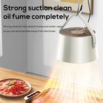 New Portable Desktop Exhaust Fan Small Kitchen Hood Extractor Barbecue USB Charging Desktop Range Hoods Mini Suction Cooker Hood Kitchen Gadgets