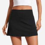 Casual Comfortable Breathable Quick-drying Modest Two-piece Tennis Skirt