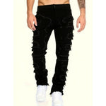Shanxi Stretchy Slim Straight Pants