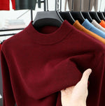 Mens Mock-Neck Sweater Base Layer