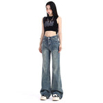Slimming Height-enhancing Womens Floor-length Pants Spring Stretchy