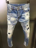Shanxi Stretchy Slim Straight Pants