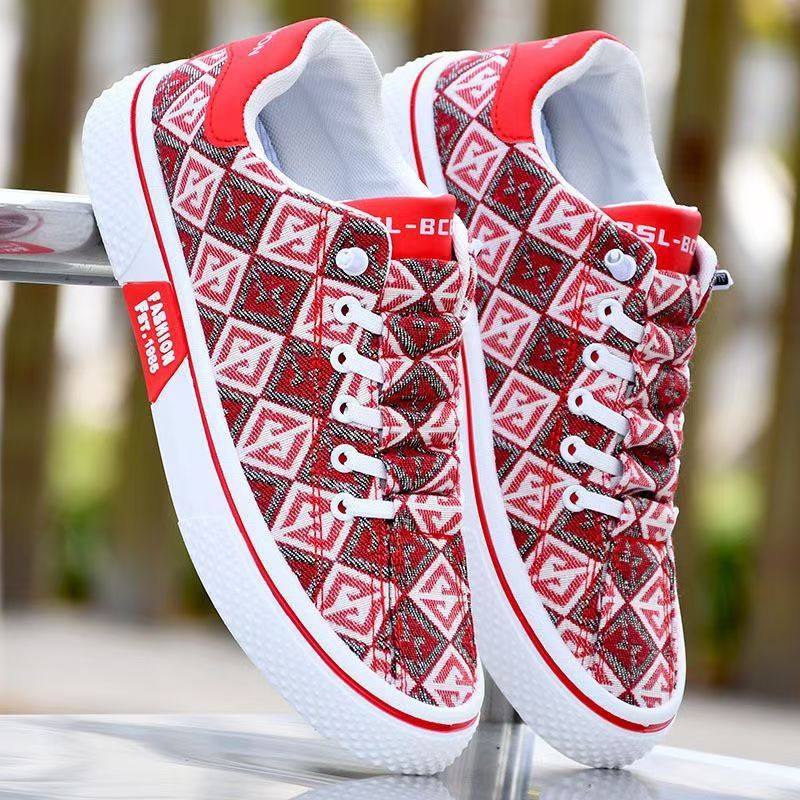 New Canvas Shoes Thin Versatile Casual Sneakers For Teens