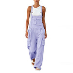 Womens Comfortable Suspender Jumpsuit For Summer