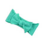 Baby Hair Accessories Solid Color Knotted Headband