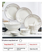 Ceramic Bowls And Saucers Set Bone China Bowls And Plates
