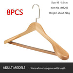 Solid Wood Hangers, Clothing Stores, Hotels, High-end Wooden