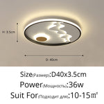 Dome Lamp In Round Bedroom