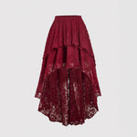Three-layer Skirt Design Versatile And Elegant  A-line Skirt