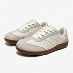 Leather Upper Wide-toe Shoes For Men Spring Autumn Casual And Lightweight