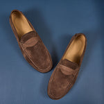 Pull-on Old-money-style Casual Leather Breathable Shoes