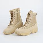 British-style High-top Camouflage Outdoor Shoes, Wear-resistant And Non-slip Hiking Boots